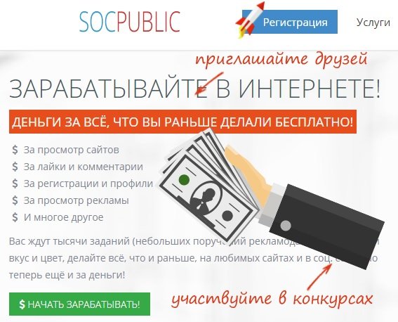 Регистрация SOCPUBLIC, вход на официальный сайт в аккаунт